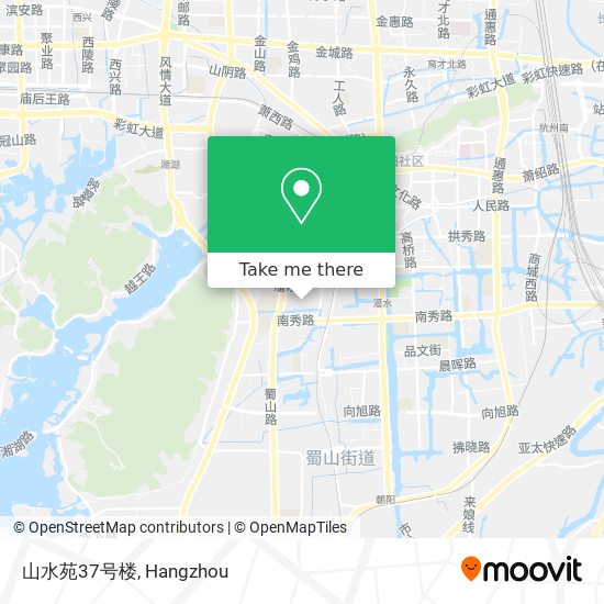 山水苑37号楼 map