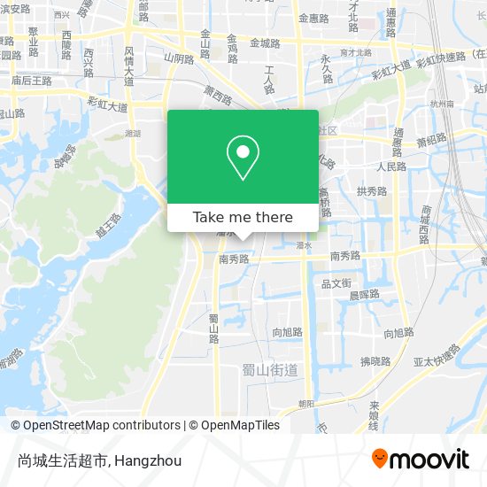 尚城生活超市 map