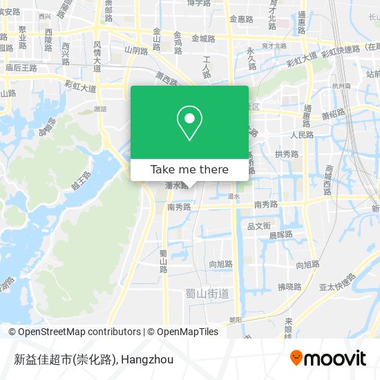 新益佳超市(崇化路) map
