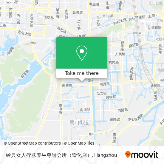 经典女人疗肤养生尊尚会所（崇化店） map