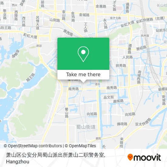 萧山区公安分局蜀山派出所萧山二职警务室 map