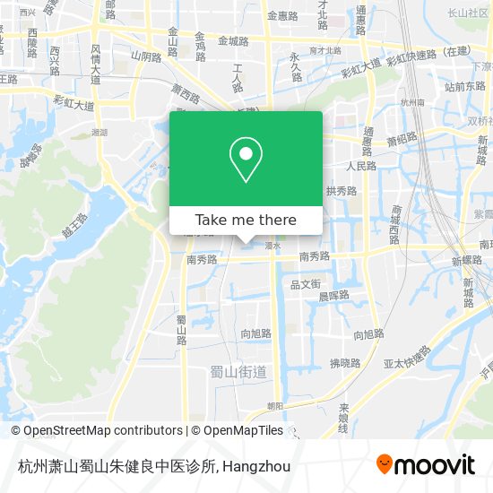 杭州萧山蜀山朱健良中医诊所 map