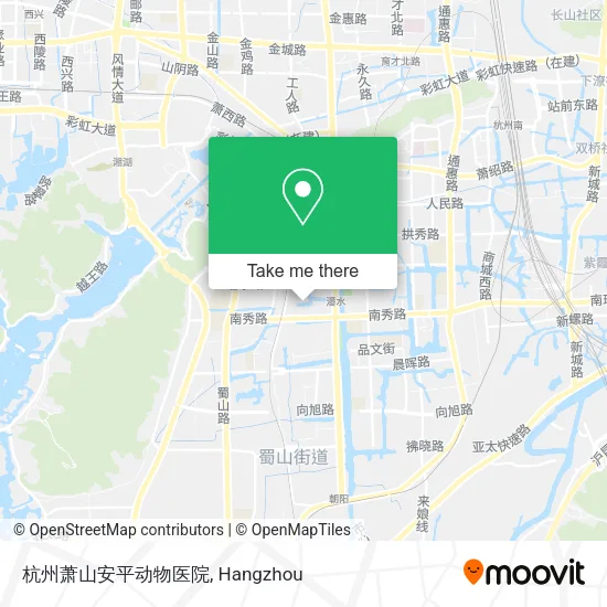 杭州萧山安平动物医院 map