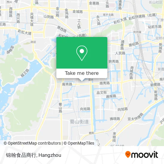 锦翰食品商行 map