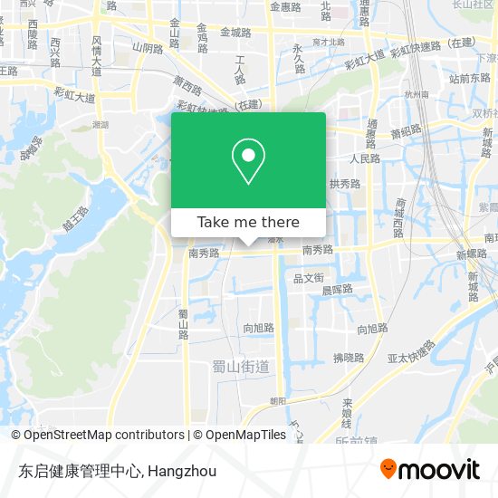 东启健康管理中心 map