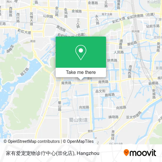 家有爱宠宠物诊疗中心(崇化店) map