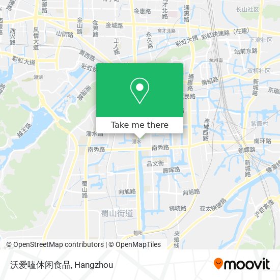 沃爱嗑休闲食品 map