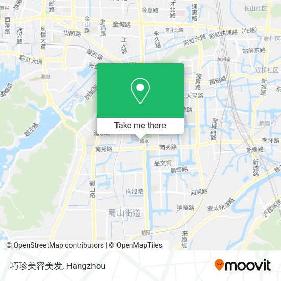 巧珍美容美发 map