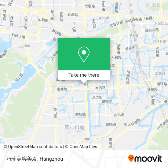 巧珍美容美发 map
