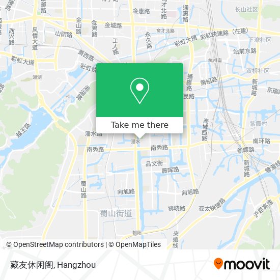 藏友休闲阁 map