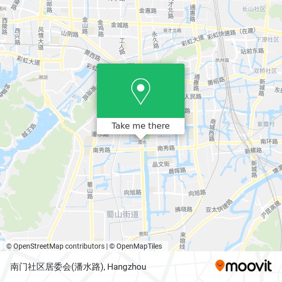 南门社区居委会(潘水路) map