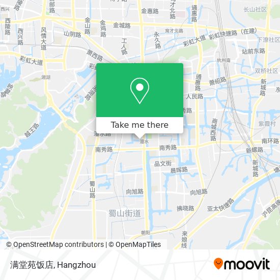 满堂苑饭店 map
