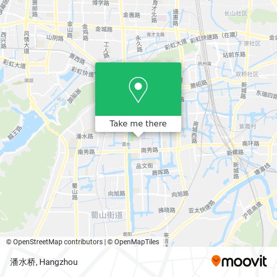 潘水桥 map