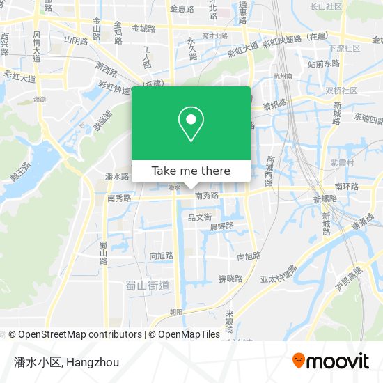 潘水小区 map