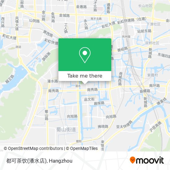 都可茶饮(潘水店) map