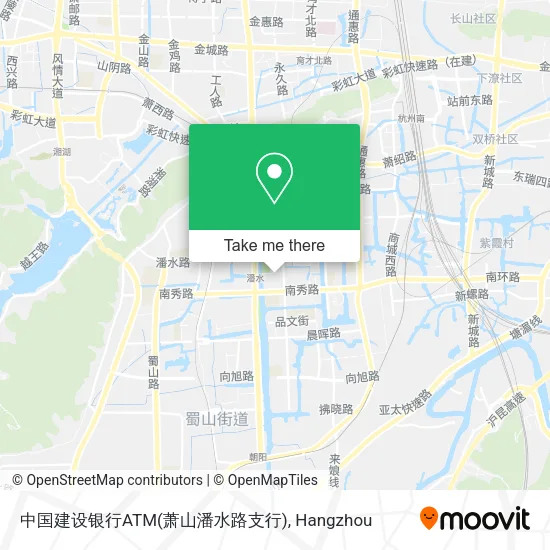 中国建设银行ATM(萧山潘水路支行) map