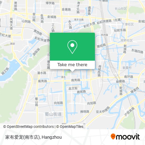 家有爱宠(南市店) map