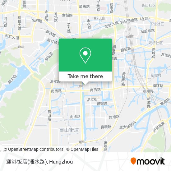 迎港饭店(潘水路) map