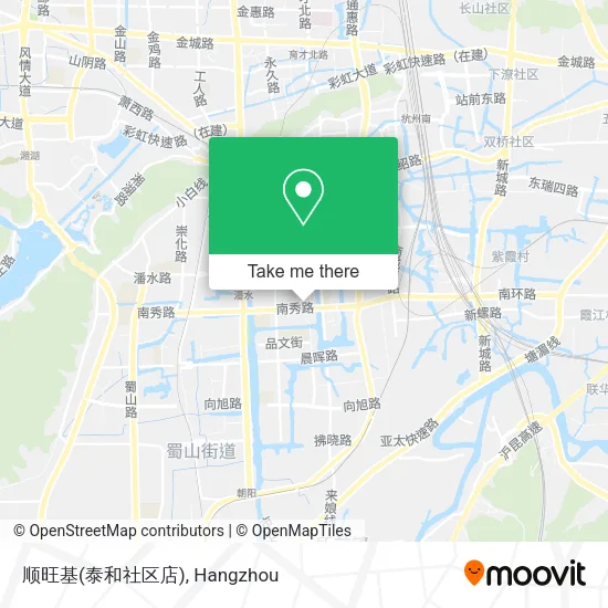 顺旺基(泰和社区店) map