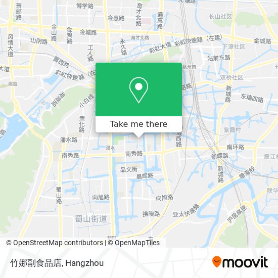 竹娜副食品店 map