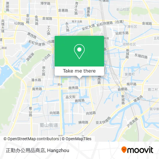 正勤办公用品商店 map