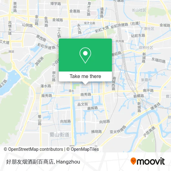 好朋友烟酒副百商店 map