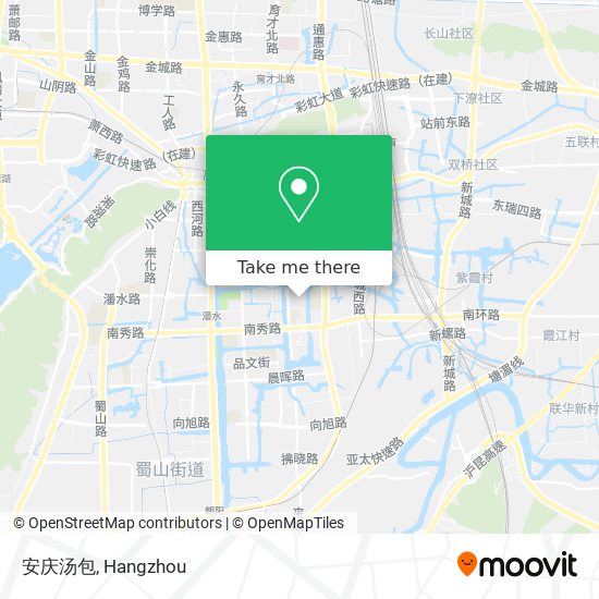 安庆汤包 map