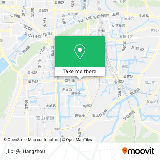 川灶头 map