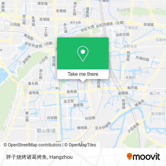 胖子烧烤诸葛烤鱼 map