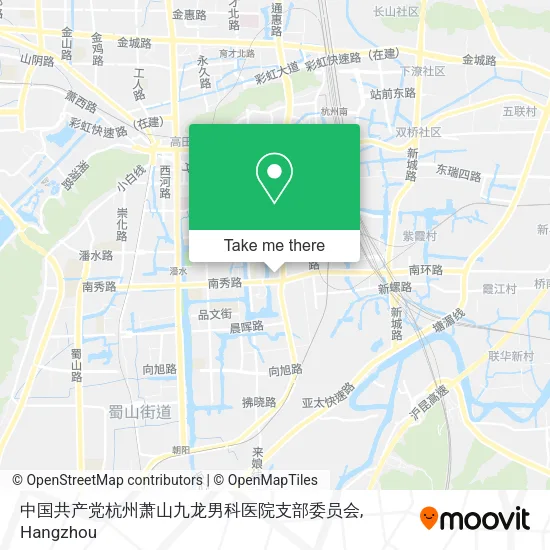 中国共产党杭州萧山九龙男科医院支部委员会 map