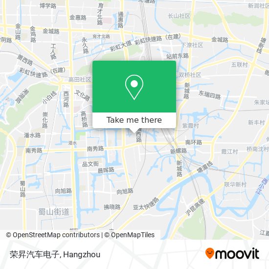 荣昇汽车电子 map