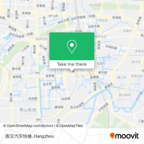 惠宝汽车快修 map