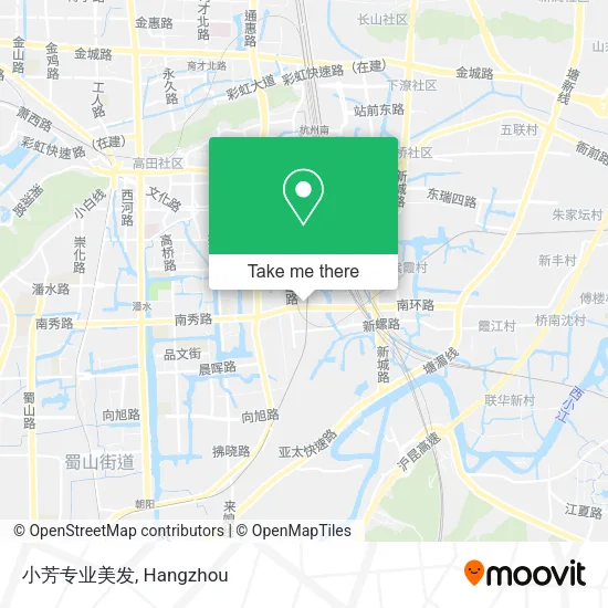 小芳专业美发 map