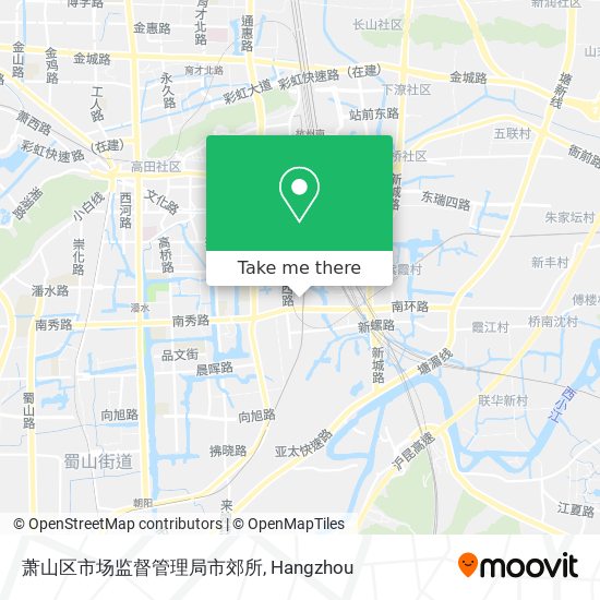 萧山区市场监督管理局市郊所 map