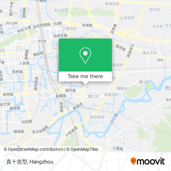 真十造型 map