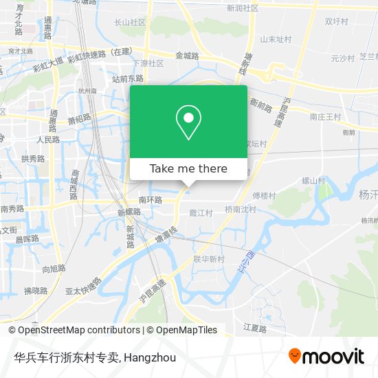华兵车行浙东村专卖 map