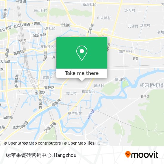 绿苹果瓷砖营销中心 map