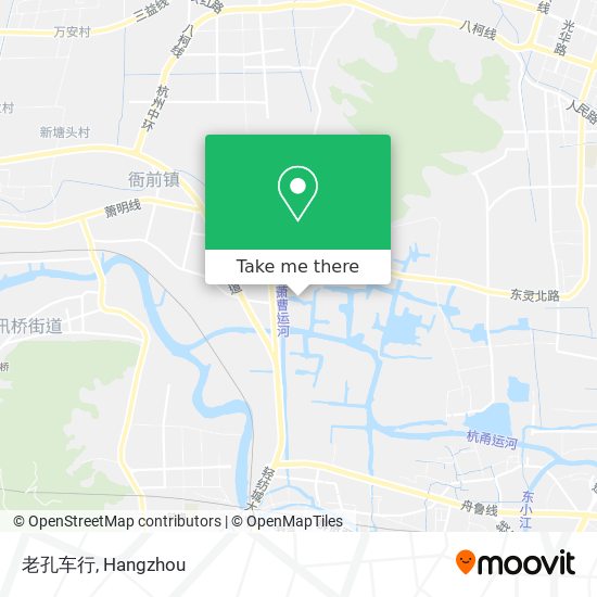 老孔车行 map