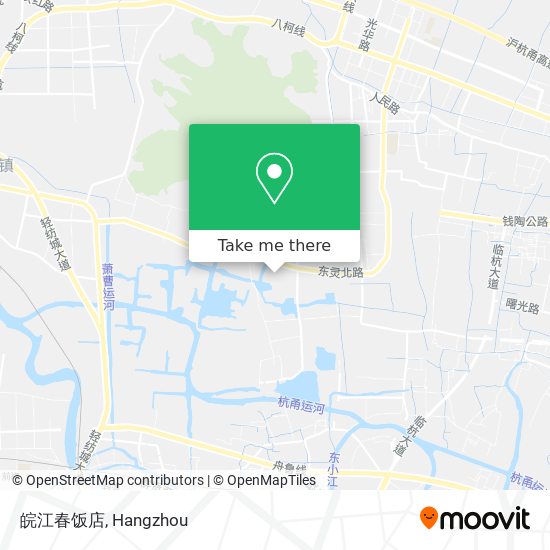 皖江春饭店 map