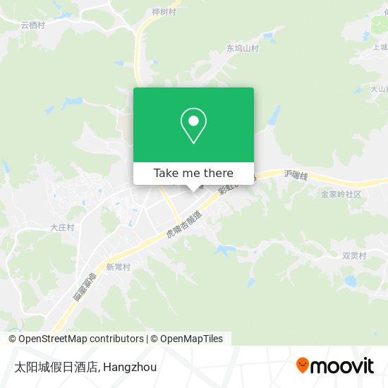 太阳城假日酒店 map