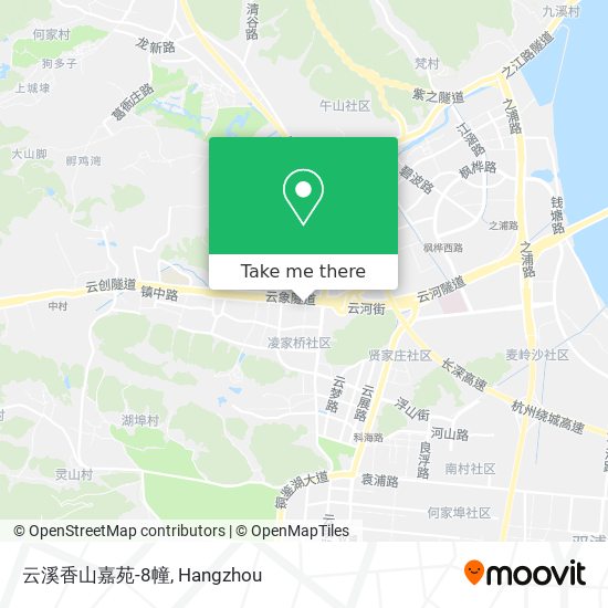 云溪香山嘉苑-8幢 map