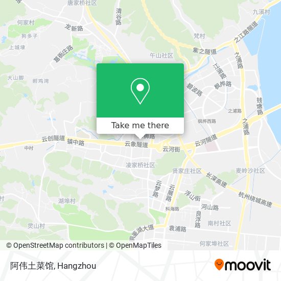阿伟土菜馆 map