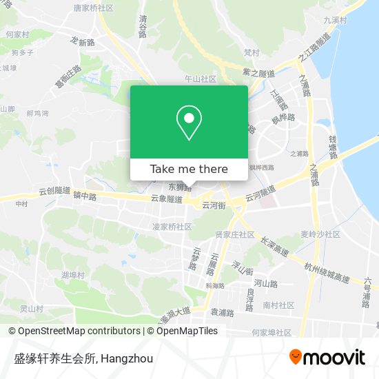 盛缘轩养生会所 map
