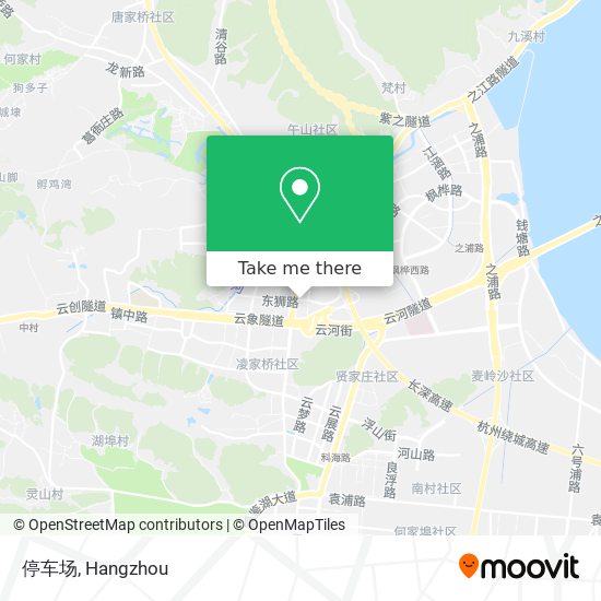 停车场 map