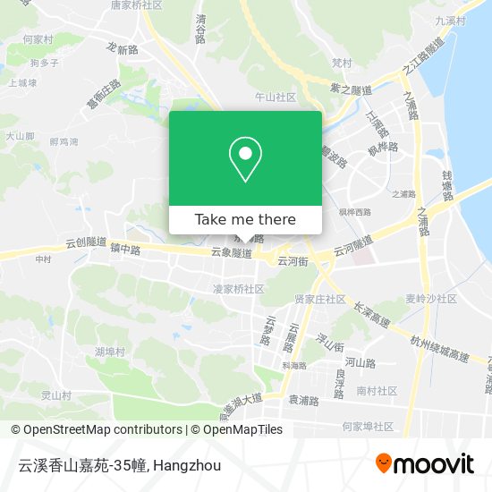 云溪香山嘉苑-35幢 map