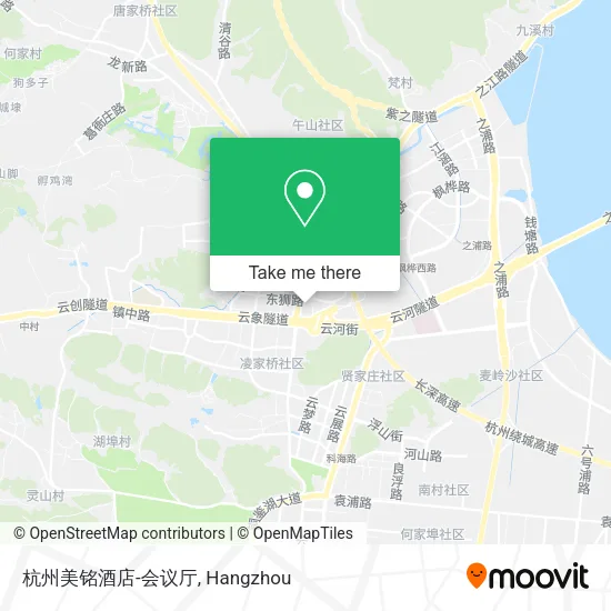 杭州美铭酒店-会议厅 map