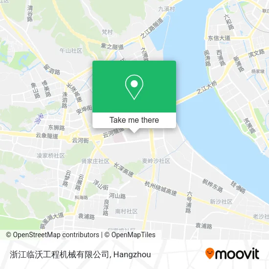 浙江临沃工程机械有限公司 map