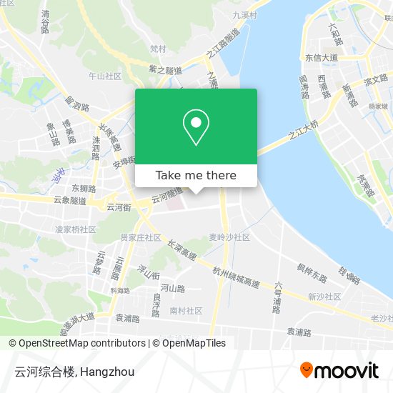 云河综合楼 map