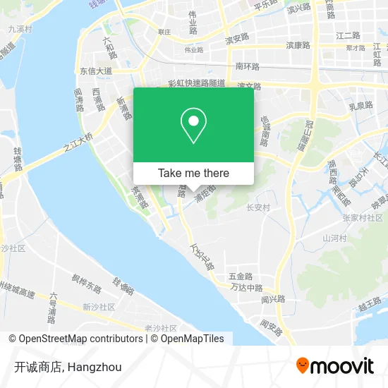 开诚商店 map
