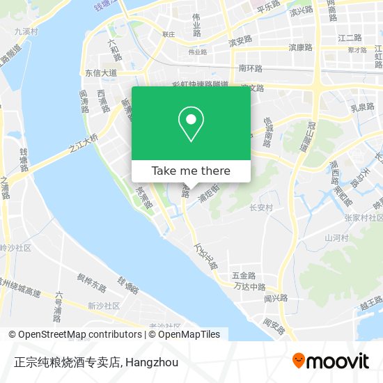 正宗纯粮烧酒专卖店 map